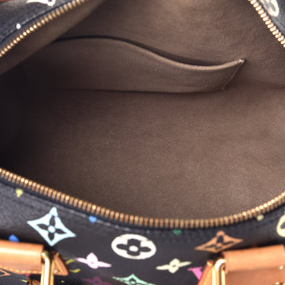 Louis Vuitton Monogram Multicolor Speedy 30 Black 5 of 10