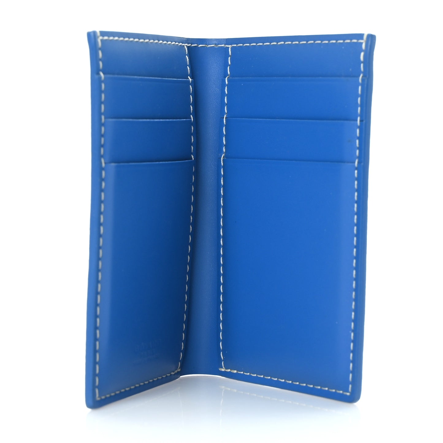 Goyardine Saint Pierre Card Holder Blue