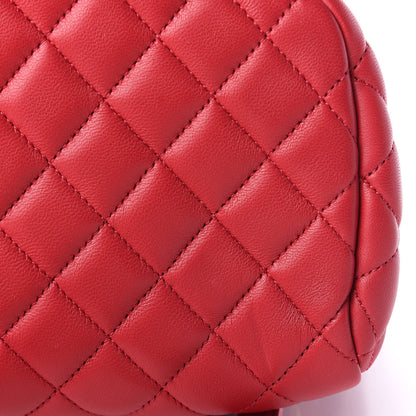Chanel Lambskin Quilted Large Urban Spirit Backpack Red 9 of 10
