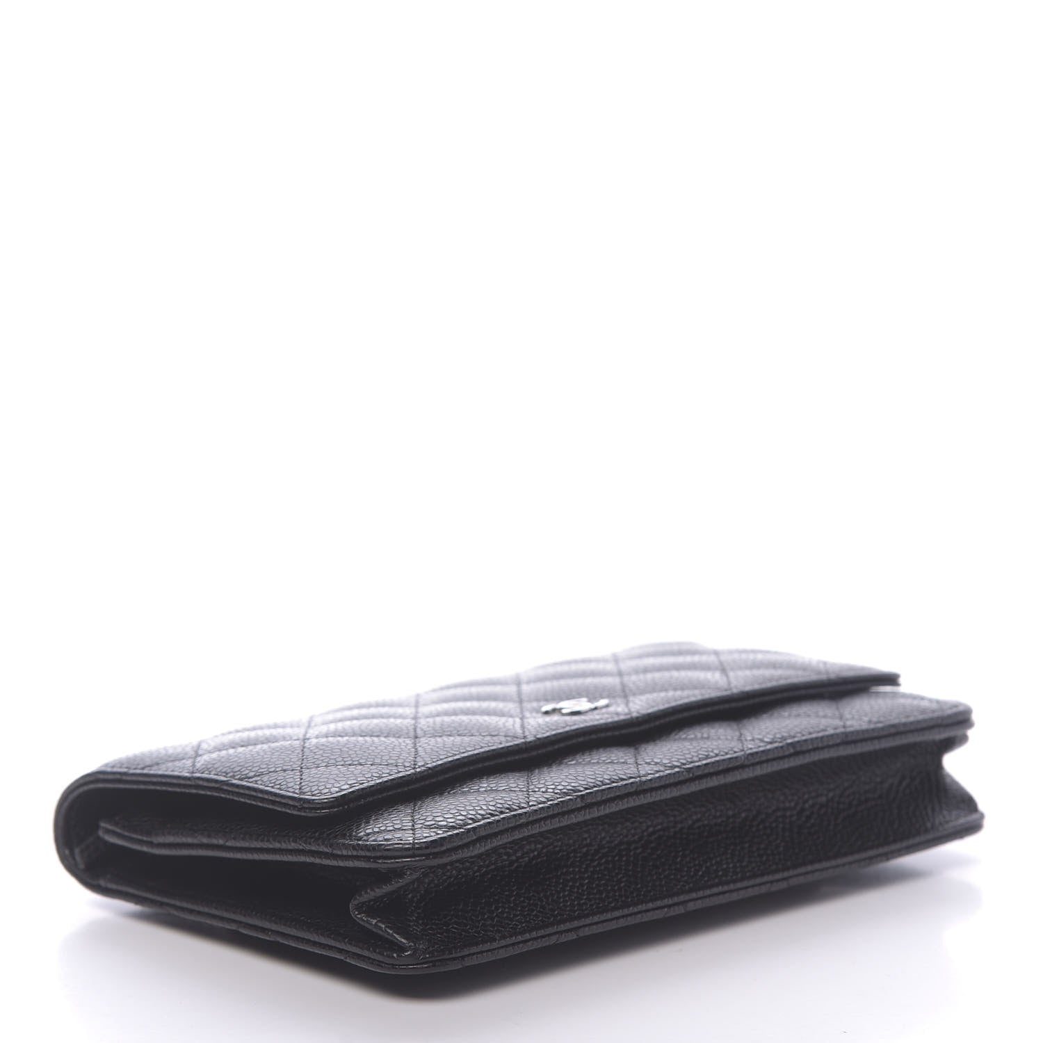 Chanel Caviar Quilted Wallet On Chain WOC Black 4 of 12