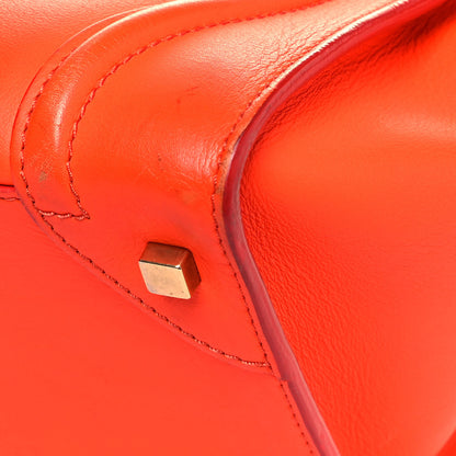Celine Smooth Calfskin Mini Luggage Orange 8 of 26
