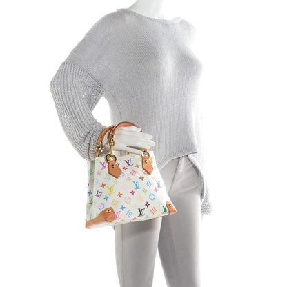 Louis Vuitton Monogram Multicolor Audra White 2 of 7