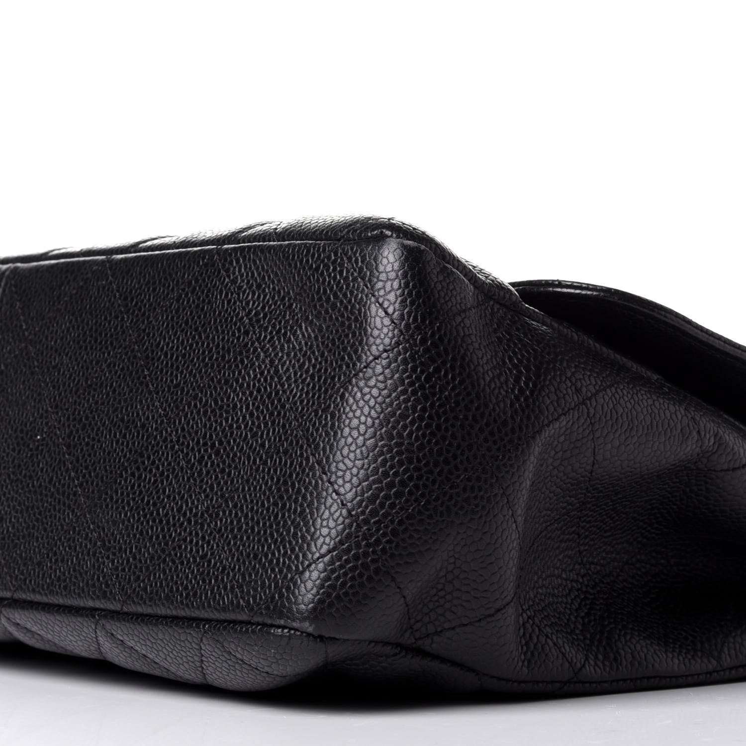 Chanel Caviar Quilted Jumbo Single Flap Black 10 of 10