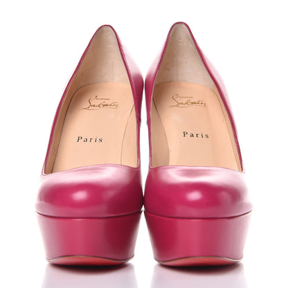 Christian Louboutin Kid Bianca 120 Pumps 37 Grenadine 2 of 9