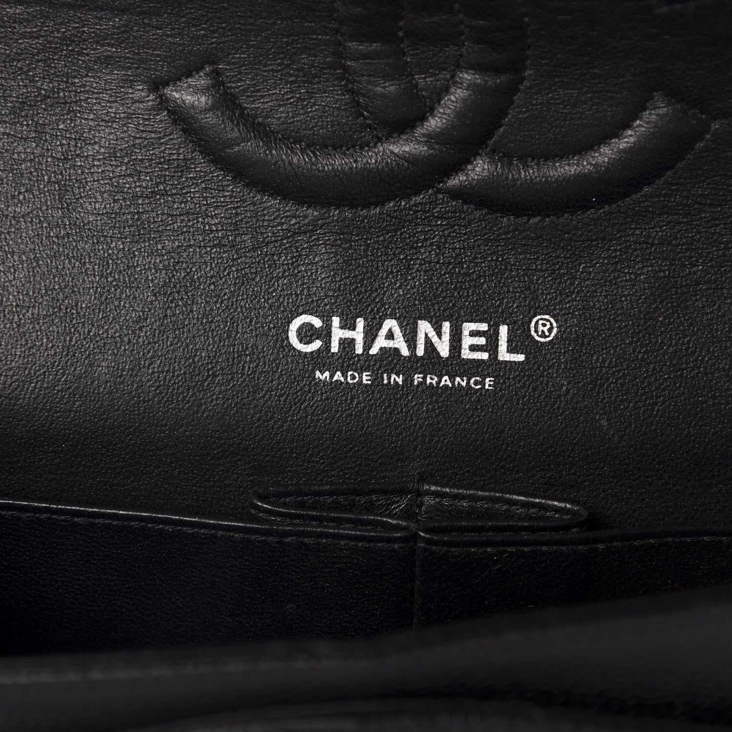 Chanel Caviar Quilted Medium Double Flap Black 9 of 13
