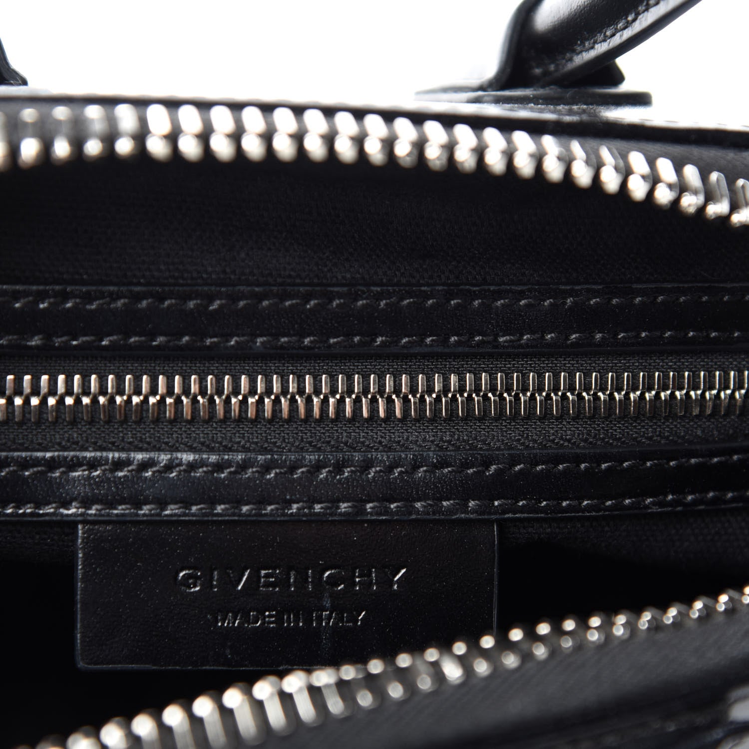 Givenchy Shiny Lord Calfskin Mini Antigona Black 8 of 10