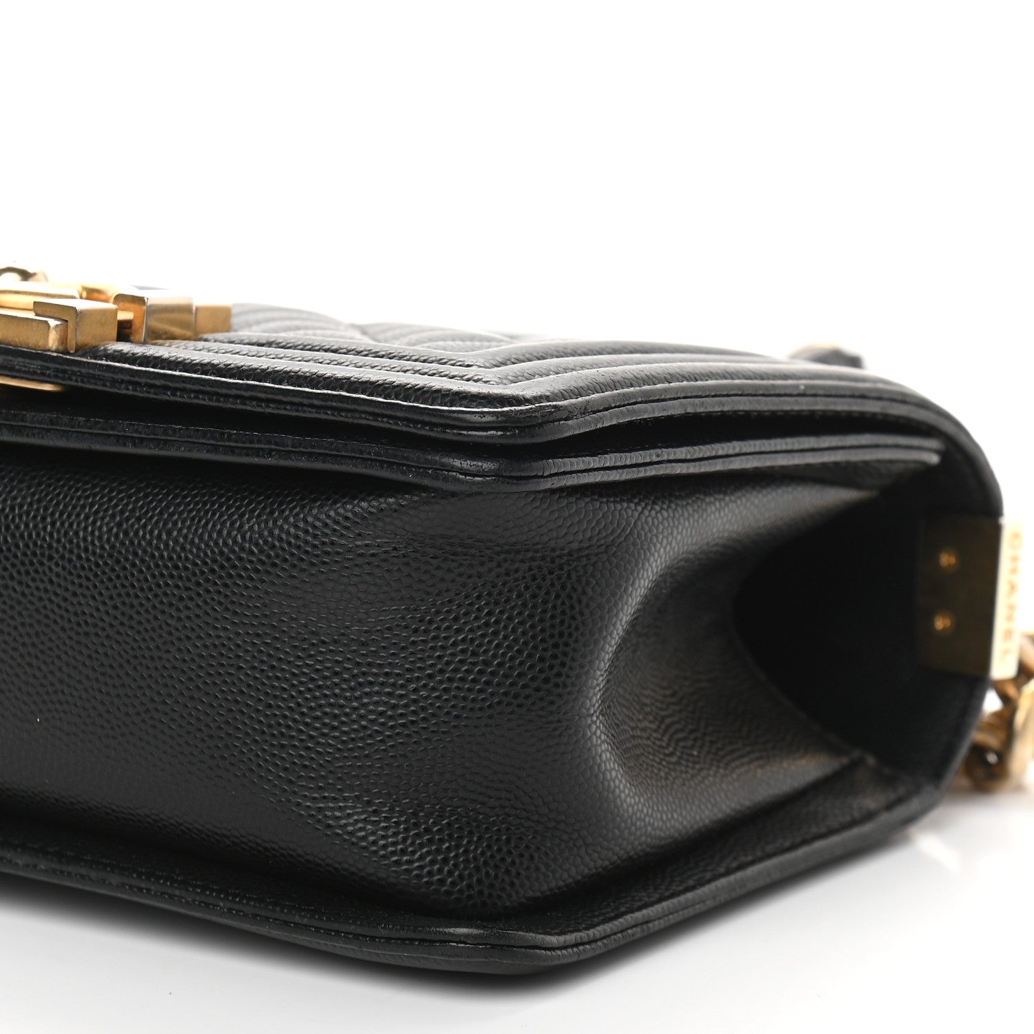 Chanel Caviar Quilted Small Boy Flap Black 9 of 9