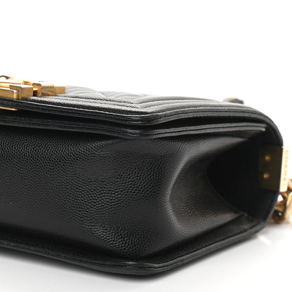 Chanel Caviar Quilted Small Boy Flap Black 9 of 9