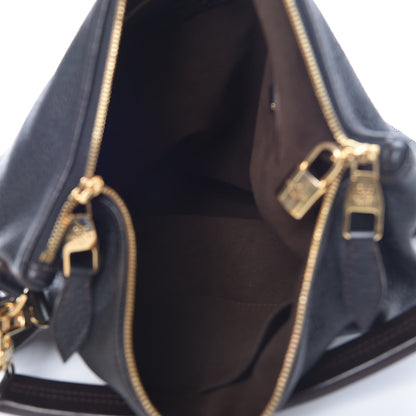 Louis Vuitton Mahina Selene MM Black 5 of 13
