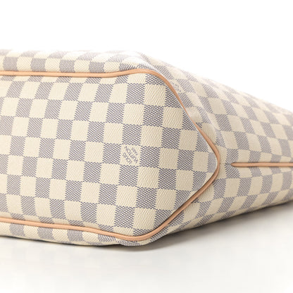Louis Vuitton Damier Azur Delightful MM Rose Ballerine 10 of 12