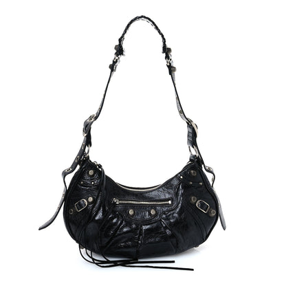 Balenciaga Agneau Arena Small Le Cagole Shoulder Bag Black 1 of 11