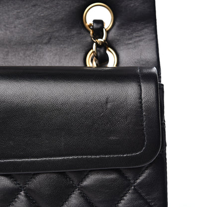 Chanel Lambskin Quilted Small Double Flap Black 15 of 16