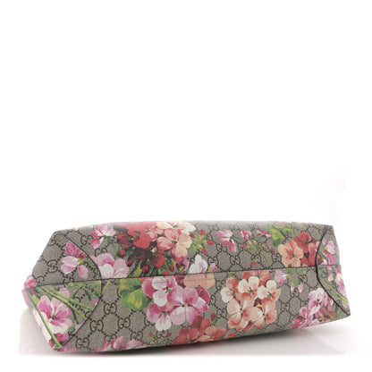 Gucci GG Supreme Monogram Blooms Medium Reversible Tote Beige Multicolor Dry Rose 5 of 17
