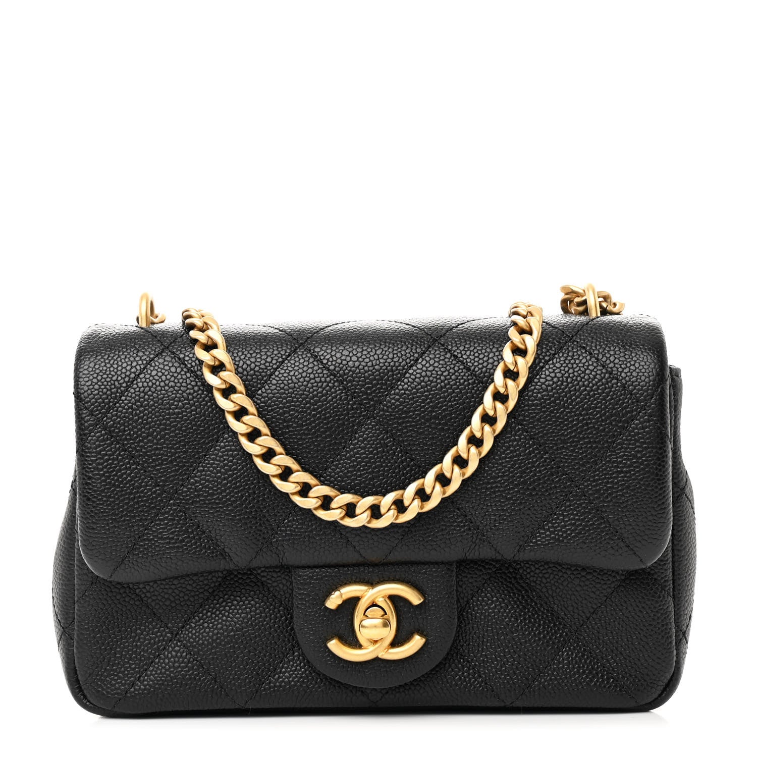Chanel Caviar Quilted Mini Sweetheart Flap Black 1 of 11