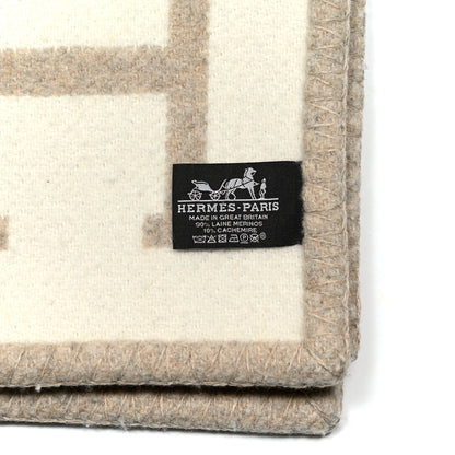 Hermes Wool Cashmere Avalon III Blanket Coco Camomille 3 of 3