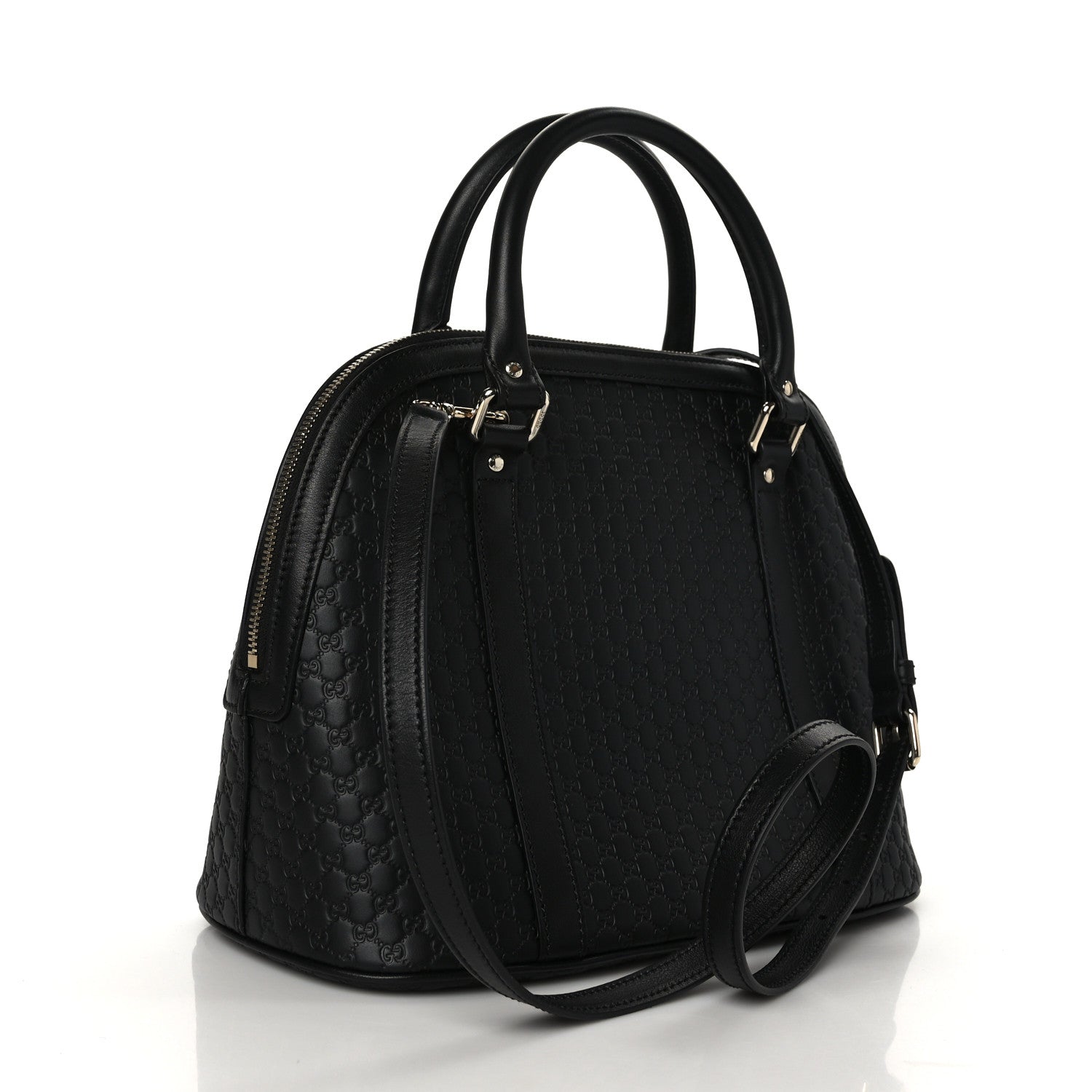 Gucci Microguccissima Medium Dome Bag Black 3 of 9