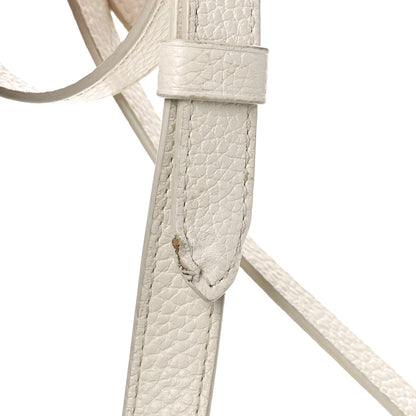 Louis Vuitton Taurillon Snakeskin Studded Capucines BB White 15 of 15
