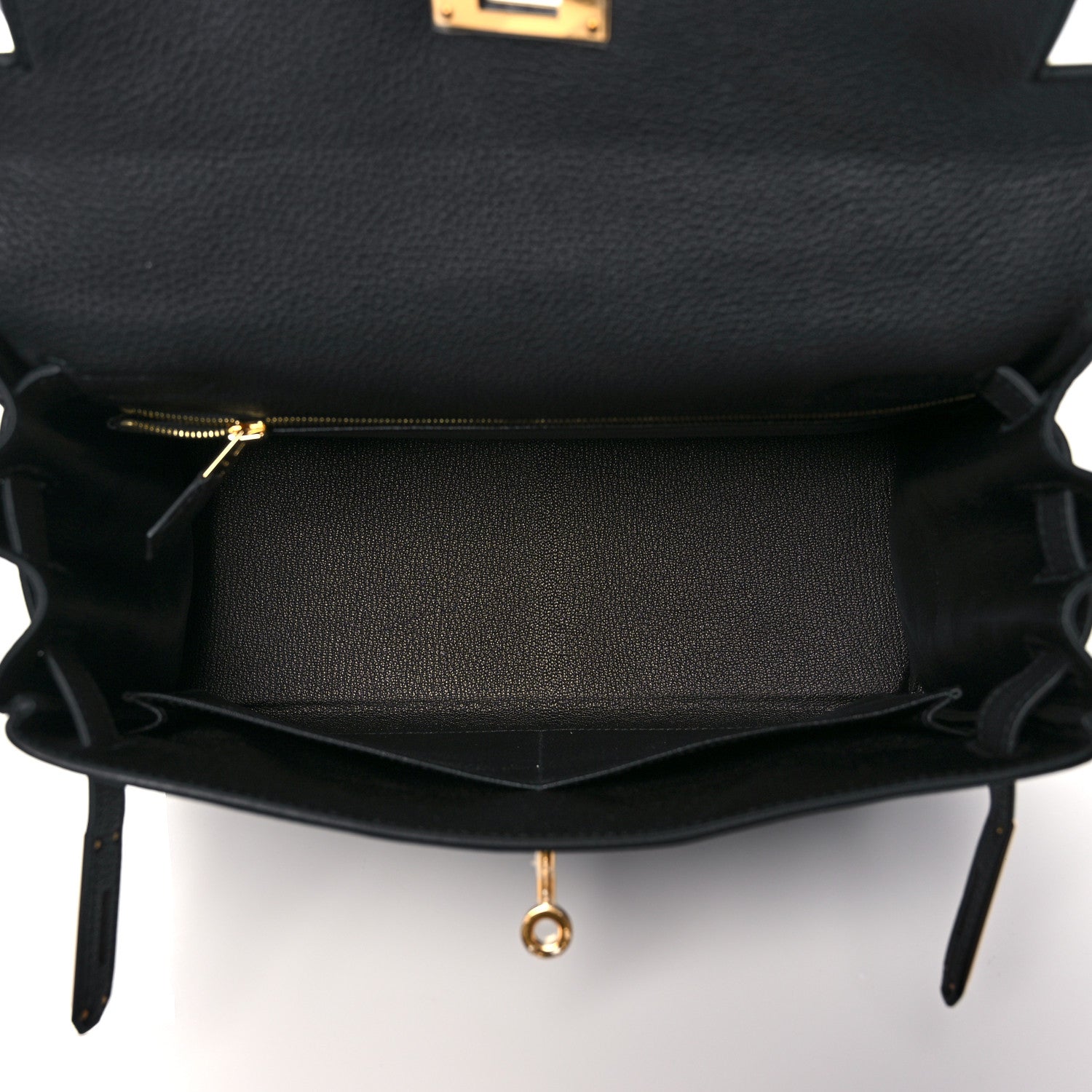 Hermes Togo Kelly Retourne 28 Black 4 of 9