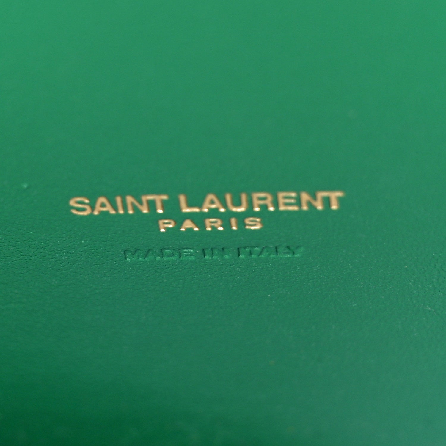 Saint Laurent Calfskin Baby Sac De Jour Green 7 of 9