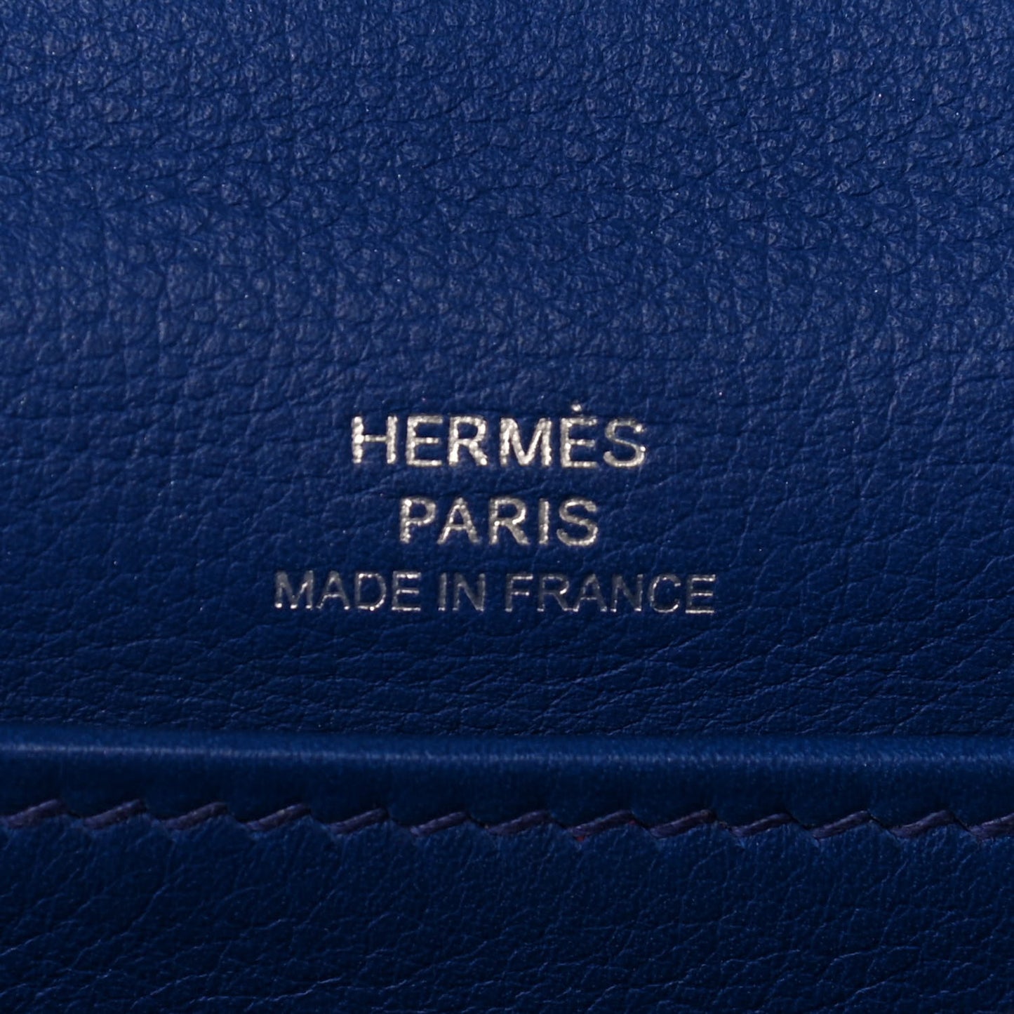 Swift Kelly Pochette Clutch Bleu Saphir