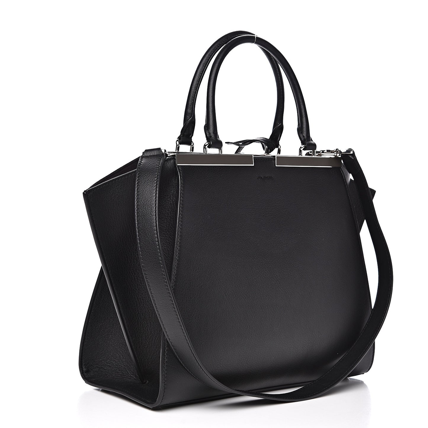 Vitello Dolce Petite 3jours Tote Black