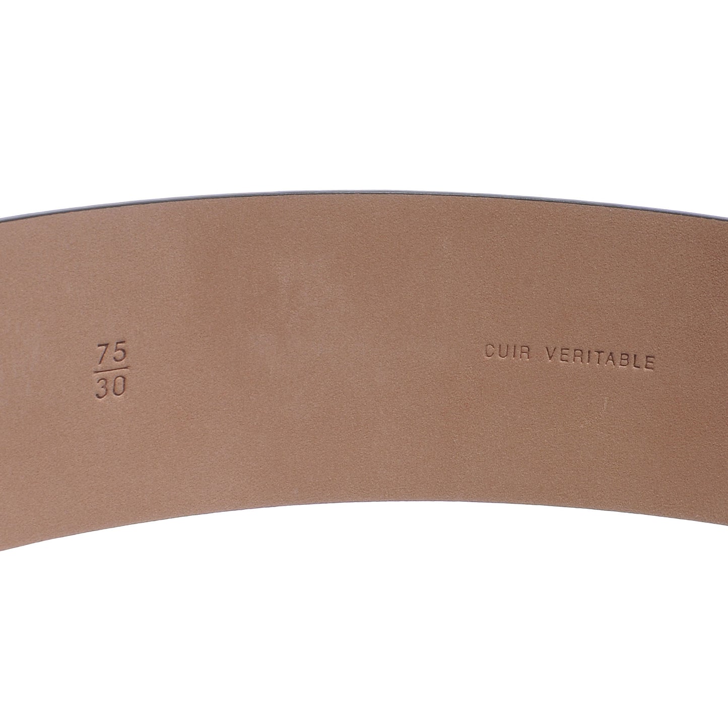 Patent Leather CC Logo Belt 75 30 Purple