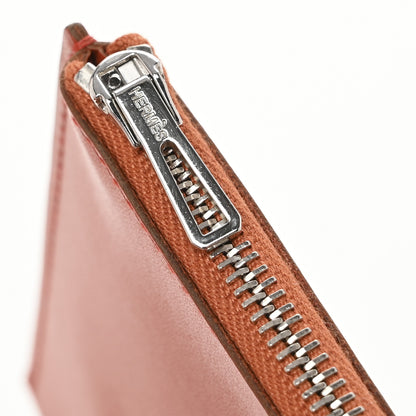 Hermes Matte Alligator Tadelakt Passant Long Wallet Terre Battue Cuivre 9 of 10