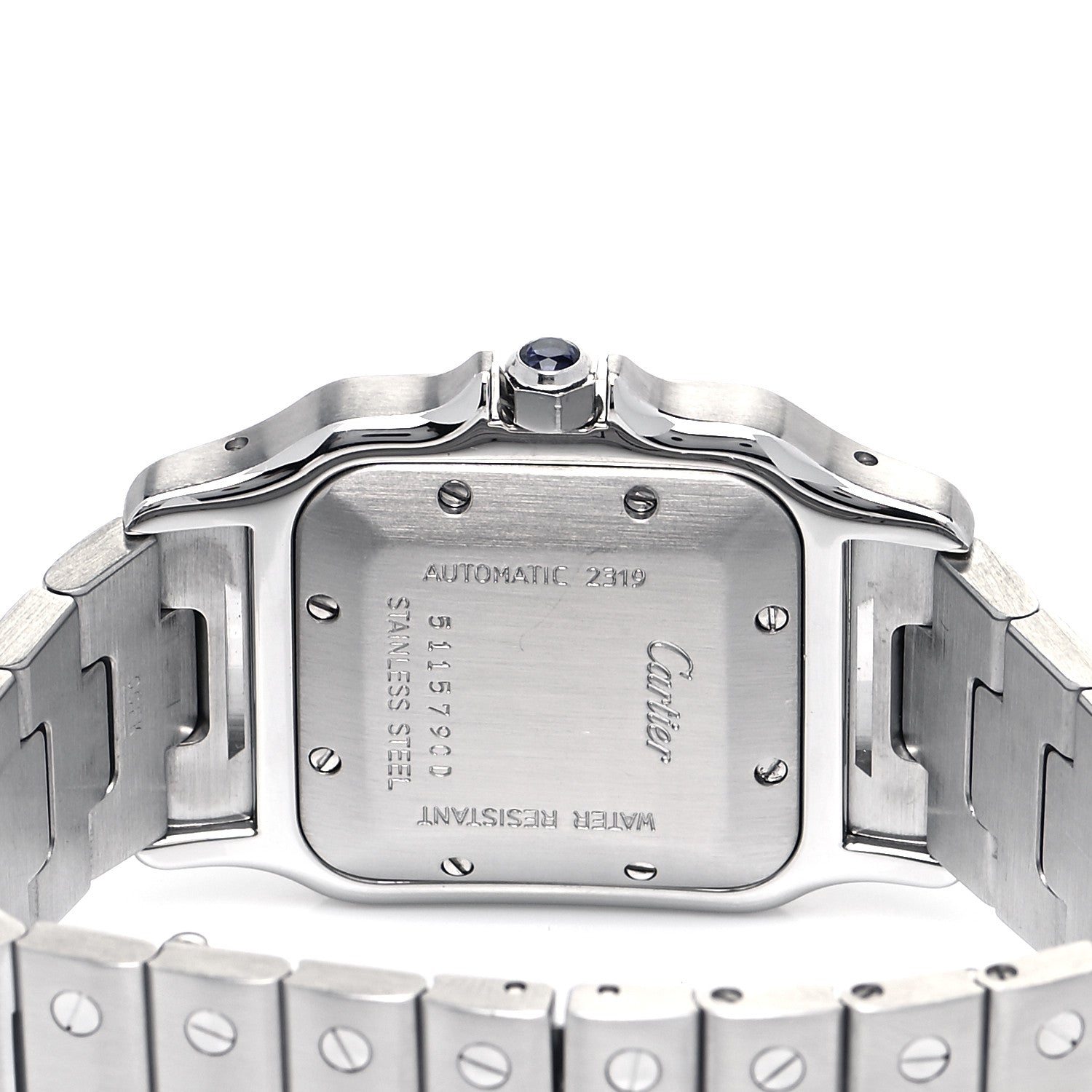 Cartier Stainless Steel 29mm Santos De Cartier Galbee Automatic Watch 4 of 4