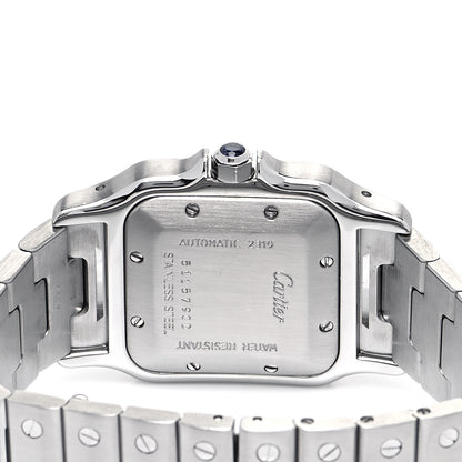 Cartier Stainless Steel 29mm Santos De Cartier Galbee Automatic Watch 4 of 4