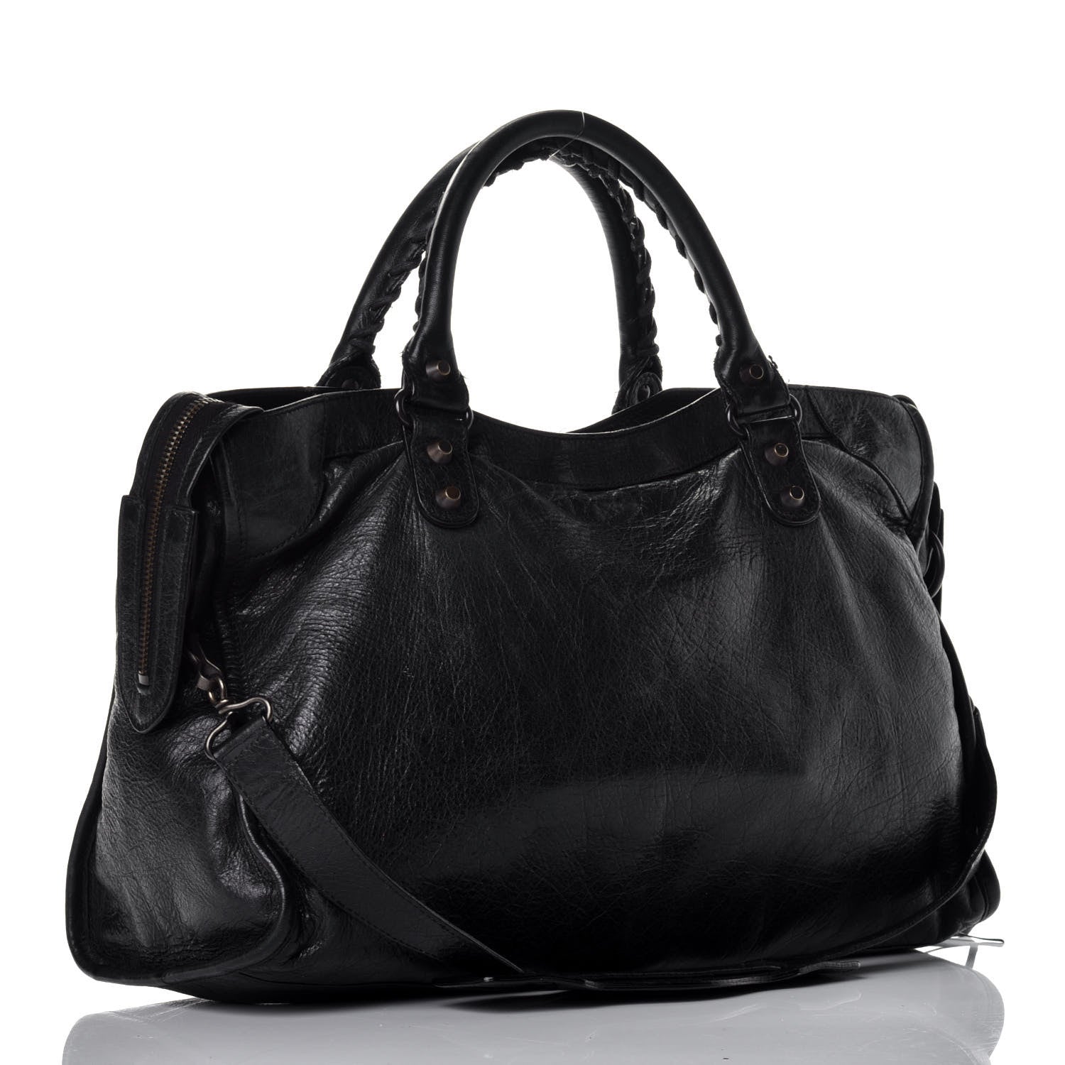 Balenciaga Agneau Classic Hardware City Black 3 of 8