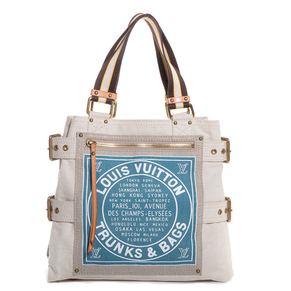 Louis Vuitton Toile Globe Shopper Cabas MM 1 of 7