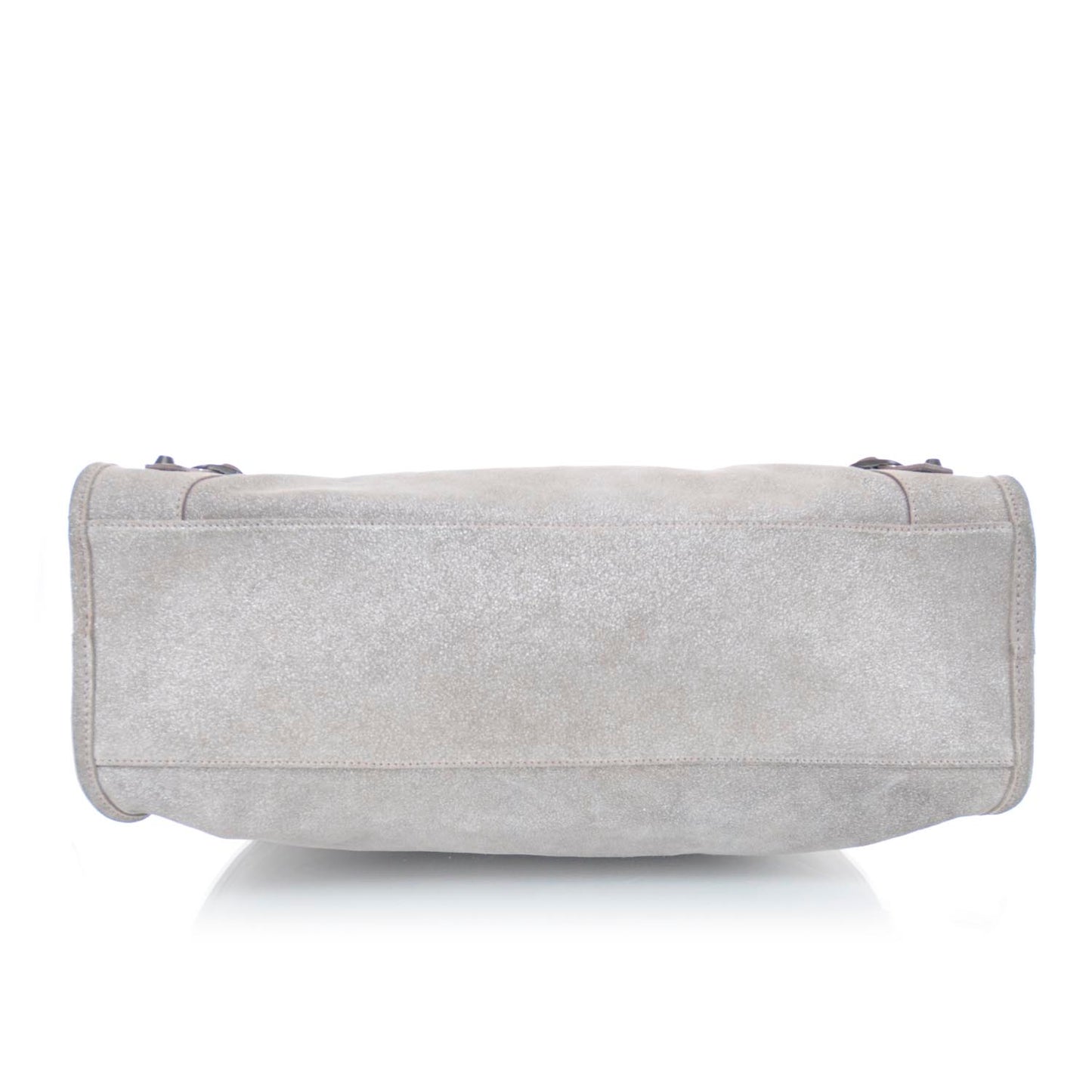 Metallic Craquele Calfskin Classic Hardware City Bois de Rose