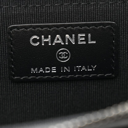 Chanel Lambskin Quilted Zip Card Holder So Black 6 of 8