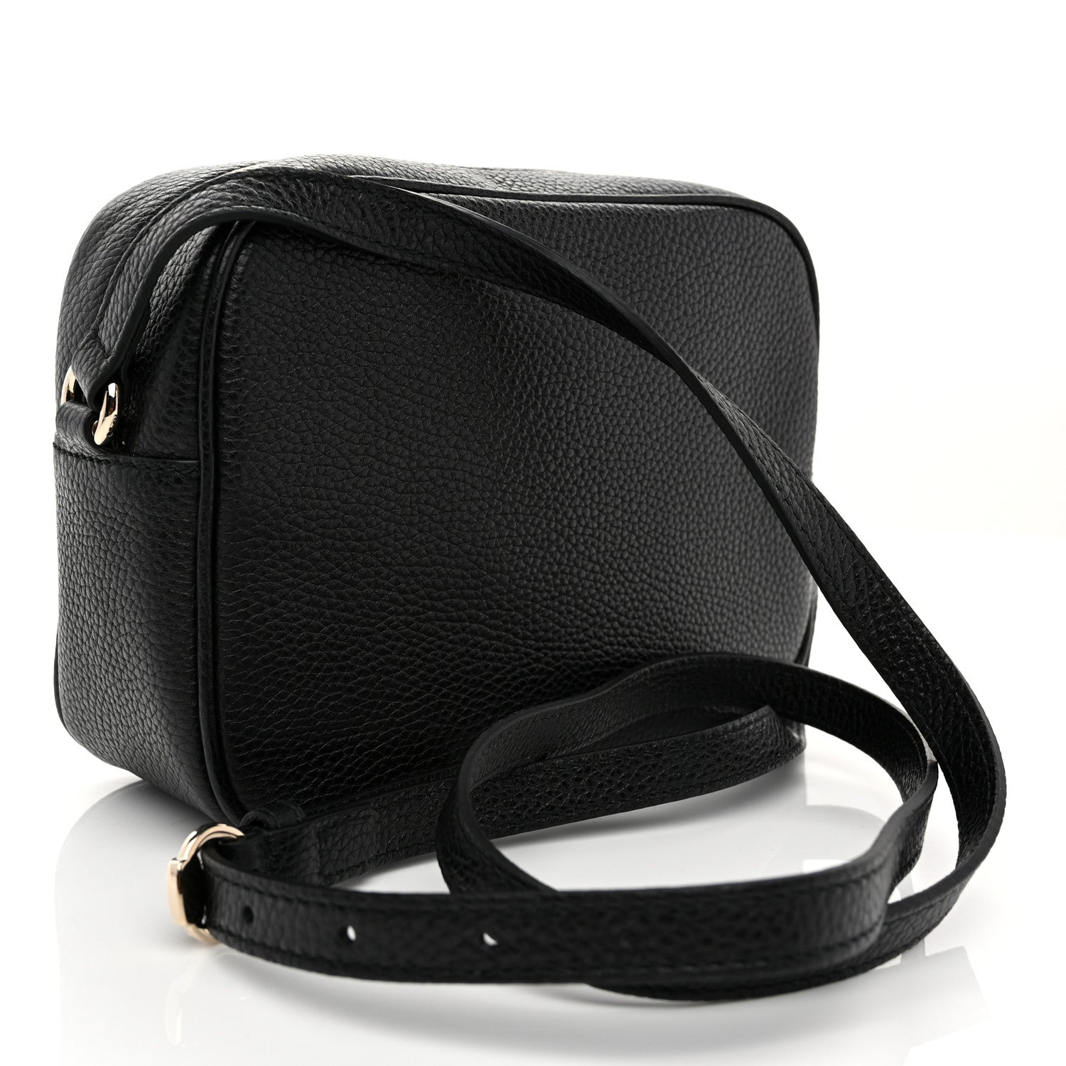Gucci Pebbled Calfskin Small Soho Disco Bag Black 3 of 11