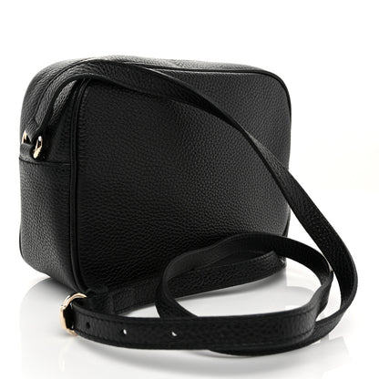 Gucci Pebbled Calfskin Small Soho Disco Bag Black 3 of 11