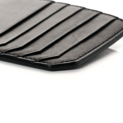 Saint Laurent Calfskin 5 Fragments Card Holder Black 7 of 7
