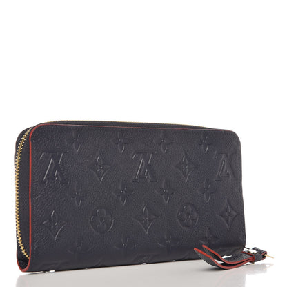 Louis Vuitton Empreinte Zippy Wallet Marine Rouge 3 of 7