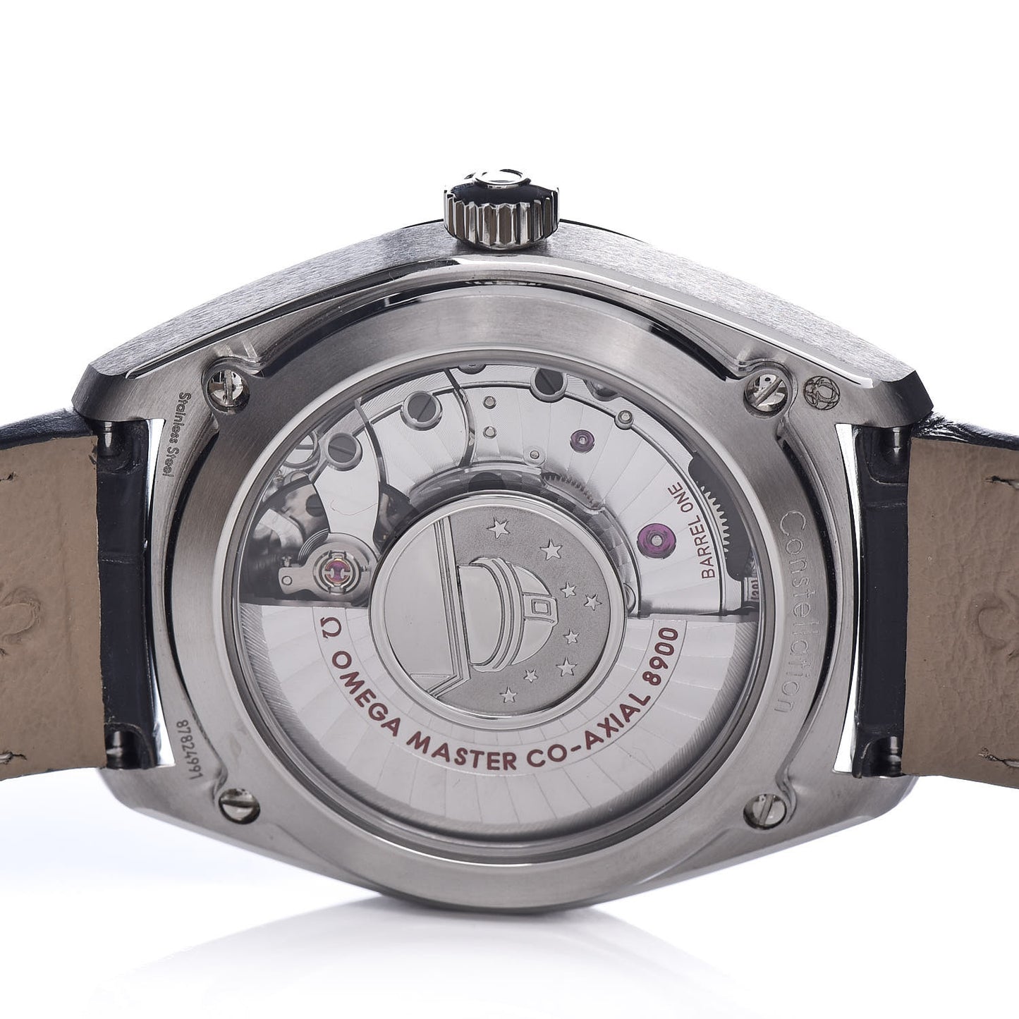 Stainless Steel Alligator 39mm Constellation Globemaster Co-Axial Master Chronometer Automatic Watch 130.33.39.21.02.001