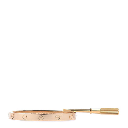 Cartier 18K Yellow Gold LOVE Bracelet 17 4 of 7