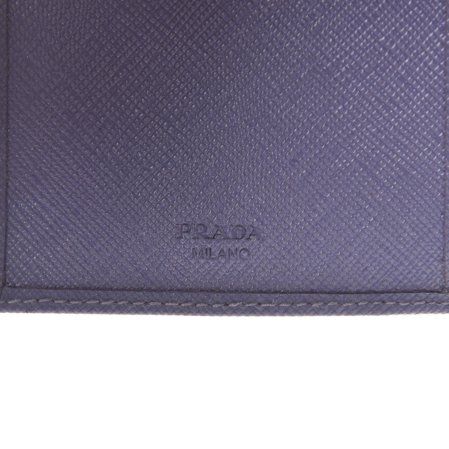 Prada Saffiano Metal Compact Wallet 7 of 12