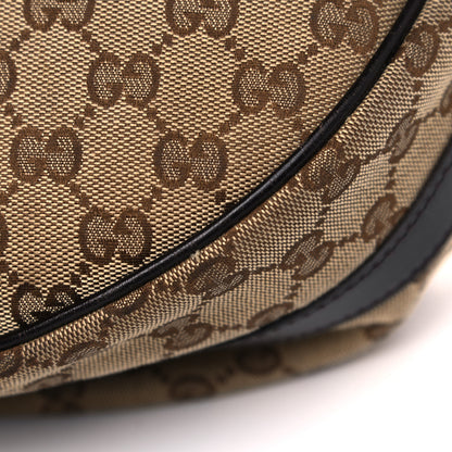 Gucci Monogram Medium GG Twins Hobo Black 6 of 10