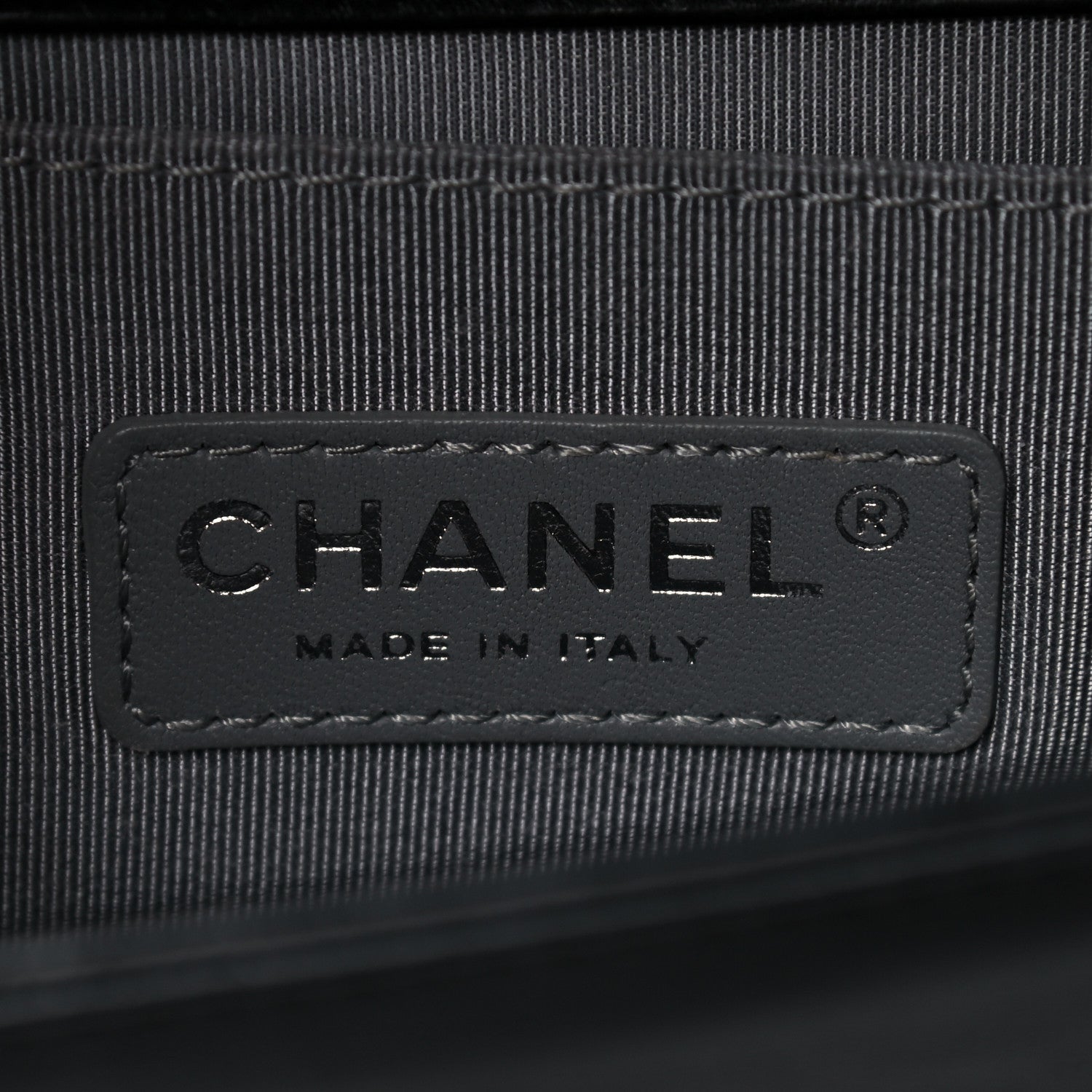 Chanel Calfskin Double Stitch Small Boy Flap Black 6 of 17