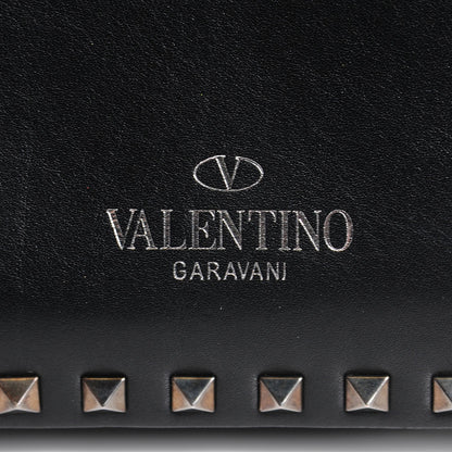 Valentino Garavani Vitello Small Rockstud All Over Tote Black 8 of 9