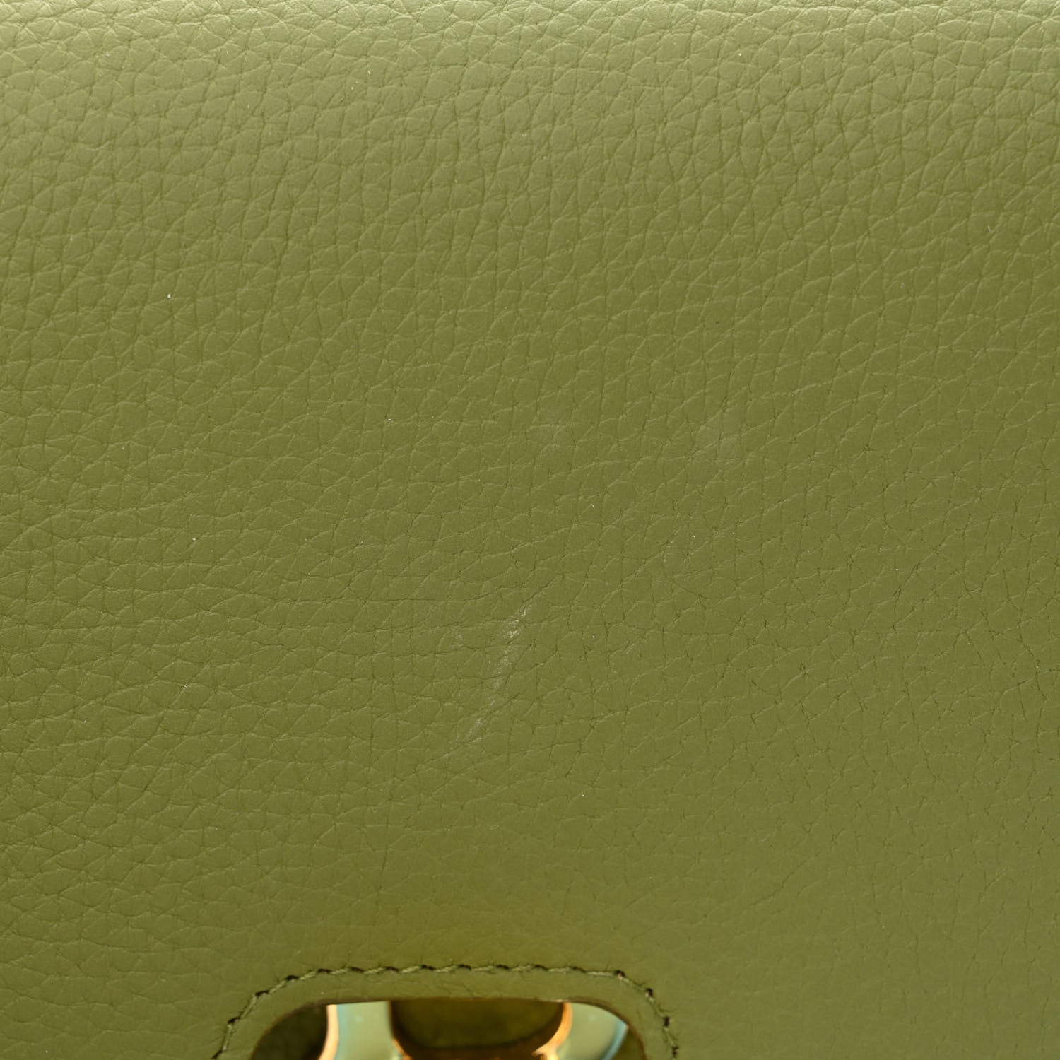 Burberry Grained Calfskin Small TB Bag Spruce Green 11 of 11