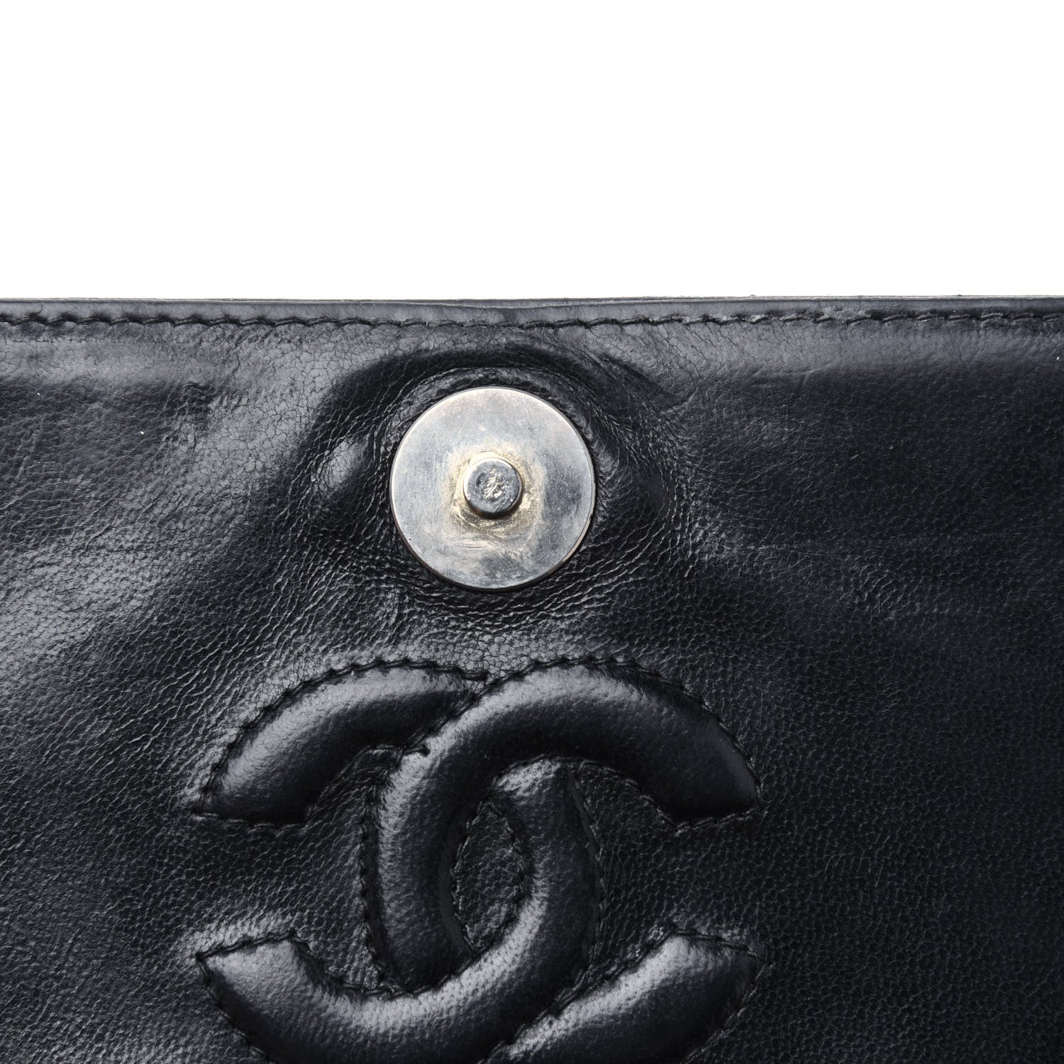 Chanel Lambskin Quilted Small Tassel Single Flap Black 11 of 25