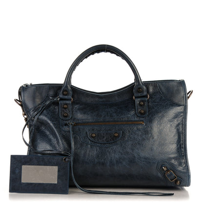 Balenciaga Agneau Classic Hardware CIty Canard 1 of 7