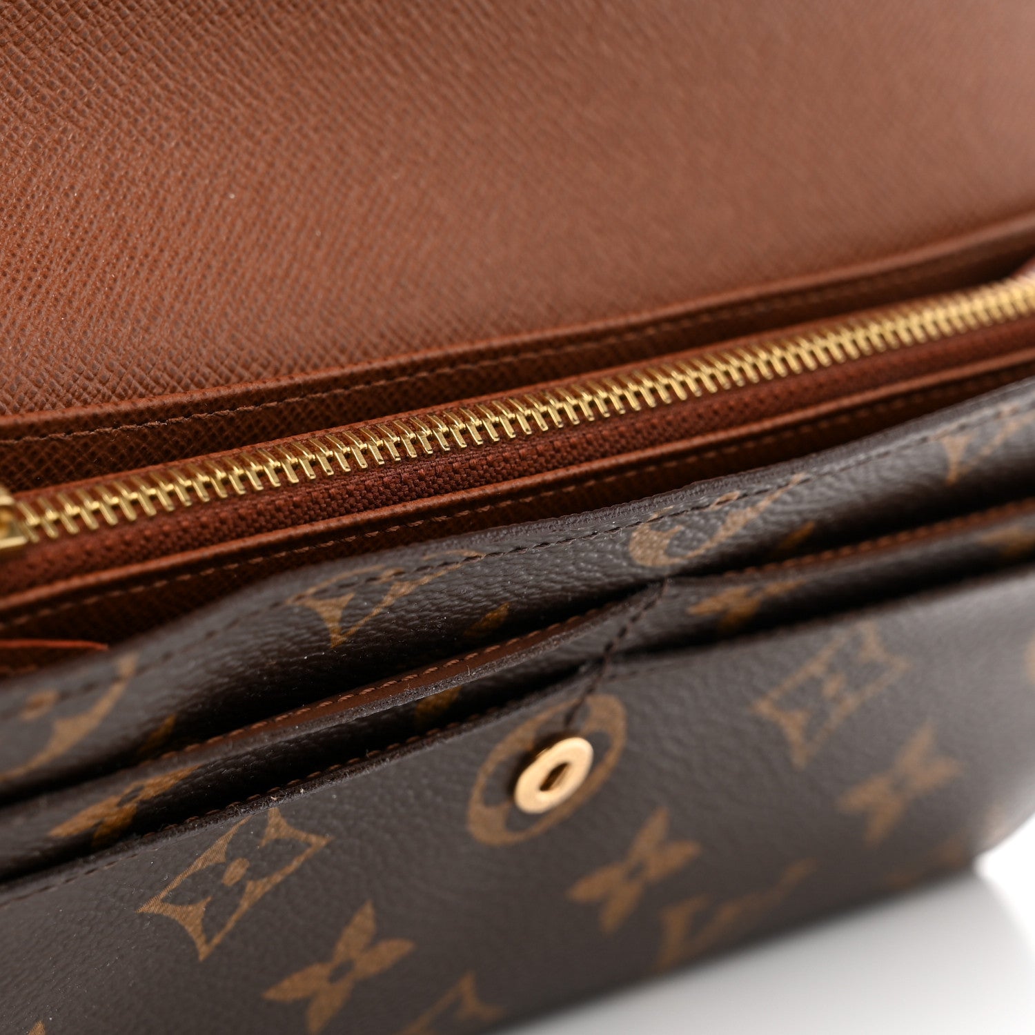 Louis Vuitton Monogram Sarah Wallet 6 of 9