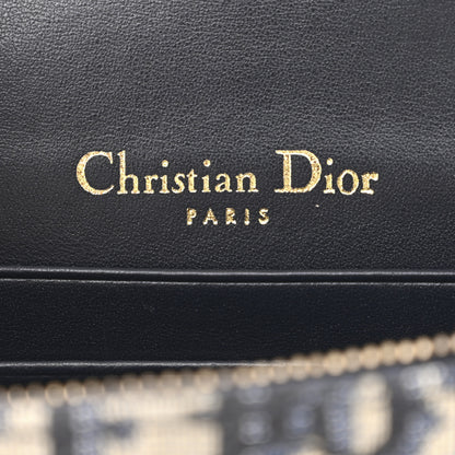 Christian Dior Oblique Saddle Belt Bag Blue 6 of 12