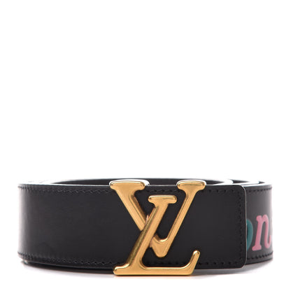 Gucci Calfskin 1973 Reversible Belt 80 32 Orange Black 3 of 13