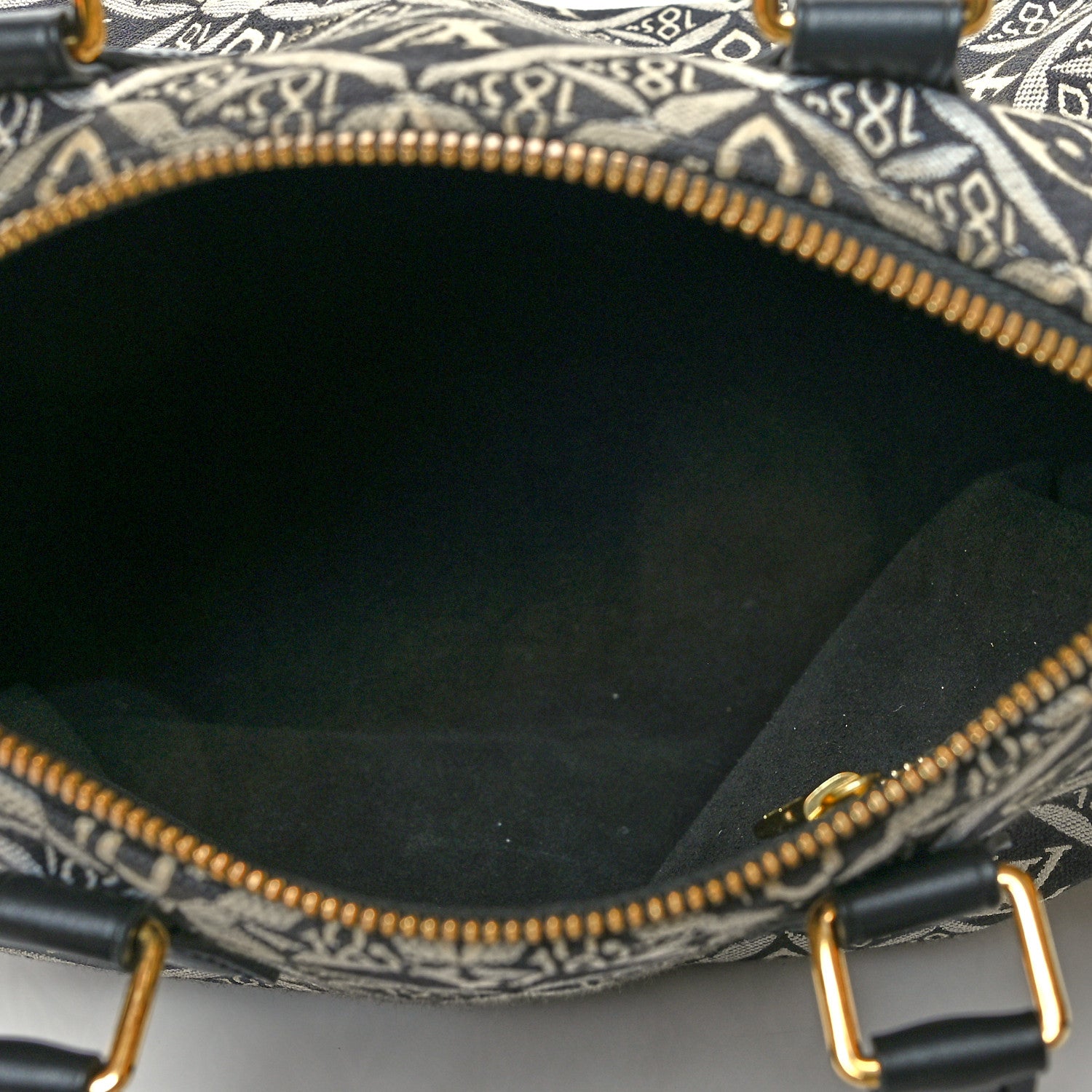 Louis Vuitton Jacquard Since 1854 Speedy Bandouliere 20 Grey 5 of 14